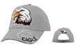 EAGLE - Grey Baseball Cap / Hat One Size Fits Most