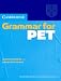 Book Cambridge Grammar for PET without Answers: Grammar Reference and Practice (Cambridge Books for Cambridge Exams)