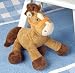 Plush Butterscotch Horse 9