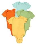 Disney Cuddly Bodysuit  - Winnie the Pooh Colorful Solids 4-Pack