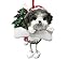 Shih Tzu Ornament with Unique 
