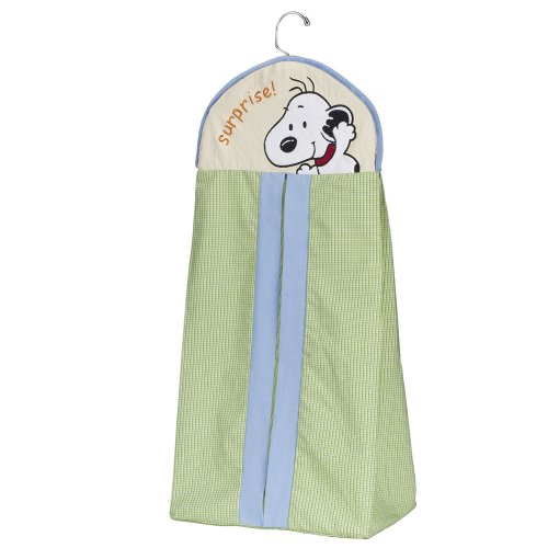Lambs & Ivy Peek-A-Boo Snoopy Diaper Stacker