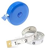 2 Pcs 60" Tape Measure & Retractable Tape Measure Sewing Accessory Set