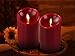 Flameless Real Wax Moving Wick LED Candle for Home/Party/Halloween/Christmas/Wedding Decor with Timer Control Cinnamon Scent 4