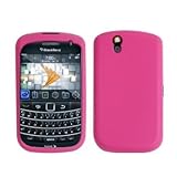 Hot Pink Silicone Case / Skin / Cover for RIM BlackBerry Bold 9650 / Tour 9 ....