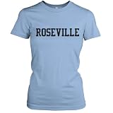 Roseville Collegiate Ladies Fine Jersey T-Shirt (Black)