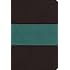 ESV Personal Reference Bible (TruTone, Dark Brown/Teal, Trail Design)
