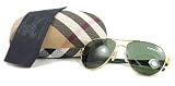 Burberry - AUTHENTIC BURBERRY SUNGLASSES 3022 GREEN 1017/71