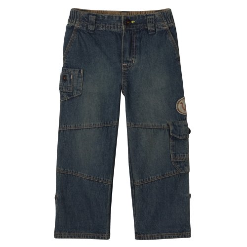 Infant Toddler Boys' Genuine Kids from OshKosh® Lost World Denim Convertible Pant - Blue Infant Toddler Boys' Genuine Kids from OshKosh® Lost World Denim Convertible Pant - Blue