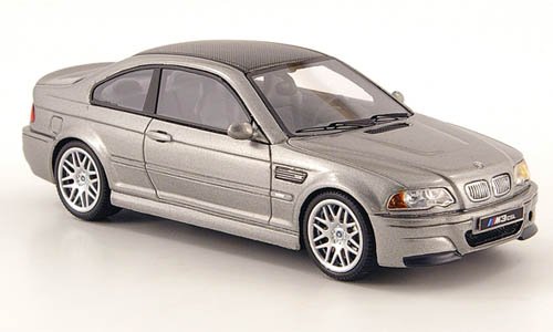 BMW M3 (E46) CSL, met.-grau, 2003,