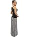 PattyBoutik Striped Geometric Full Length Maxi Skirt