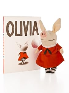 Olivia Hardcover Book & Plush Doll Set