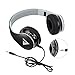 Vomercy VC-60 Bluetooth Over Ear Wireless Headphones - Black