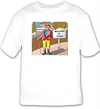 T-shirt with male, man, board, Texas, welcome, abstract, wishes, sign, American, flag, holding, greeting, clown, suit