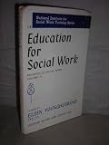 Education for social work