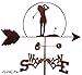 Hand Made FEMALE GOLFER GOLF LPGA GARDEN Stake Weathervane ~NEW~