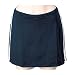 Womens Adidas Striped Synergy Skirt - Dark Navy/White