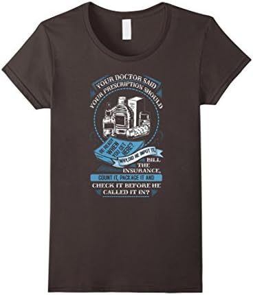 Women's I Am A Pharmacy Technician Funny Shirt Medium Asphalt