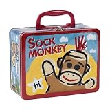 Schylling Sock Monkey - TIN KEEPSAKE BOX