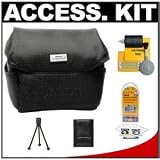 Nikon Coolpix 9623 Deluxe Carrying Case + Accessory Kit for L100, L110, P80, P90, P100, P5000, P5100 & P6000 Digital Cameras