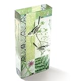 Fringe Tiffany Walden Transparent Printed Glass Vase