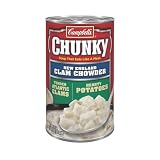 Campbell's Chunky New England Clam Chowder Easy Open, 18.8-Ounce Cans (Pack of 12)