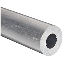 Aluminum 6061-T6 Extruded Round Tubing, ASTM B210