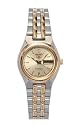 Seiko Wrist Watches-Seiko 5 SYM798k1 Ladies Women Two-Tone Gold Dial Automatic Mechnical Self-Winding Watch
