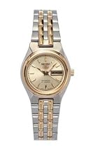 Seiko 5 #SYM798 Women's Two Tone Self Winding Automatic Watch