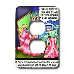 Londons Times Funny Computer Cartoons - THE BLOB S BLOG - Light Switch Covers - 2 plug outlet cover