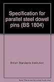 Specification for parallel steel dowel pins. Part 2, Metric series