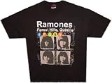 RAMONES - Map - Black T-shirt