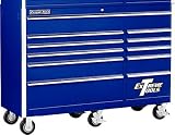 Extreme Tools Professional Series ToolBox - 11-Drawer Bottom Roller Cabinet, 56in., Blue, Model# EX5611RCBL