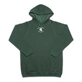 Michigan State Spartans NCAA JV Youth Pullover Hooded Sweatshirt For Kids (Dk Pine)
