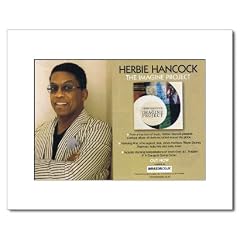 HERBIE HANCOCK Imagine Project 305x254mm Matted Music Print/Mini Poster - White