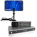 Hd Hdtv Dtv Digital to Analog Converter Box and Flat Digital Indoor Tv Antenna Combo Package