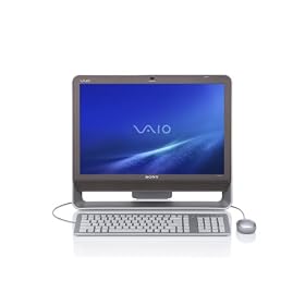 Sony VAIO VGC-JS230J/T 20.1-Inch All-in-One Desktop PC (2.5 GHz Intel Pentium Dual-Core E5200 Processor, 4 GB RAM, 500 GB Hard Drive, Vista Premium) Brown