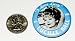 Vintage Collectible Button : I Love Lucy Lucille Ball