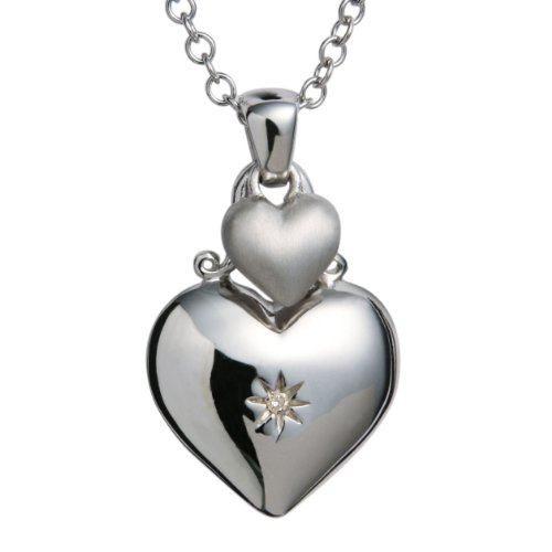Hot Diamonds Schmuck Kette 925 Sterling Silber mit echten Diamanten DP131 Preisvergleich