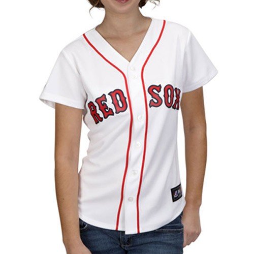 Women's Boston Red Sox MLB 2011 Replica Jersey, White, M