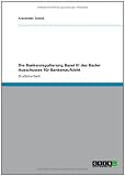 Die Bankenregulierung Basel III des Basler Ausschusses für Bankenaufsicht