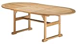 IMAGE OF Oxford Garden 88-Inch Shorea Butterfly Dining Table