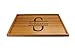 BambooMN Custom Laser Engraved Bamboo Serving Tray - Family Name w/Letter 2-17