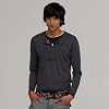 ＊新作＊　バユ（BAHUT） Tシャツ（ヘンリーレイヤードTシャツ） メンズ