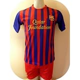 BARCELONA # 10 LIO MESSI SOCCER KIDS SETS JERSEY & SHORT SIZES 16.NEW STYLE