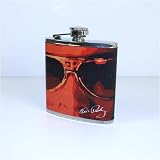 Review Elvis  / Elvis's Shades Out Staineless Steel Leather Flask