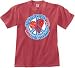 ALL YOU NEED IS LOVE Peace Pigment Dyed Adult T-shirt - Dashing Red Color