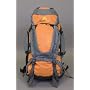 Guerrilla Packs - 70l Internal Frame Fully Adjustable Hiking Travel Backpack - Orange & Gray Backpack