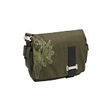 Caselogic SNMB-15F 15.4-Inch Fullsize Canvas Messenger Bag with Laptop Storage (Green)