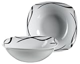 Produkt-Bild: Domestic 991368 Sch&uuml;ssel 23 cm, 2 St&uuml;ck "Oslo"